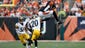 Cincinnati Bengals wide receiver A.J. Green (18) leaps