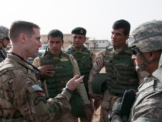 تدريبات الجيش العراقي الجديده على يد المستشارين الامريكان  635599626469317328-1768152