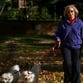 Mariell Jessup, a cardiologist at the University of Pennsylvania and president of the American Heart Association, walks two of her Bichon Frise dogs, Armani and Daisy, near her Villanova, Pa., home.