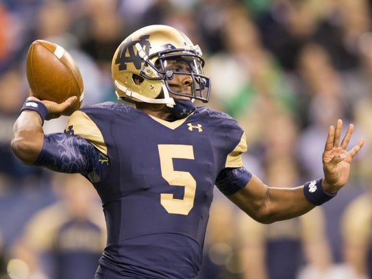 Everett Golson transferred from Notre Dame to FSU for
