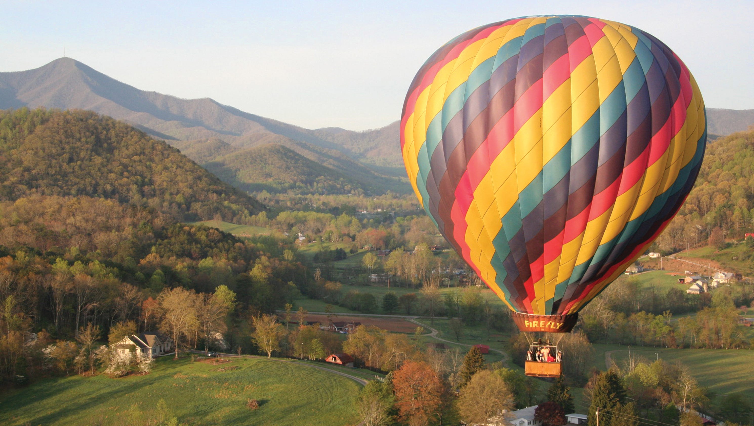 Bucketlist adventure A hotair balloon ride