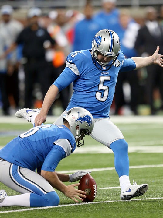 New Detroit Lions kicker Matt Prater breathes sigh of relief