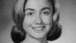 Hillary Rodham Clinton is shown in her 1965 senior