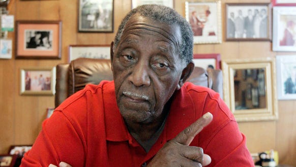Charles Evers, brother of slain civil rights leader