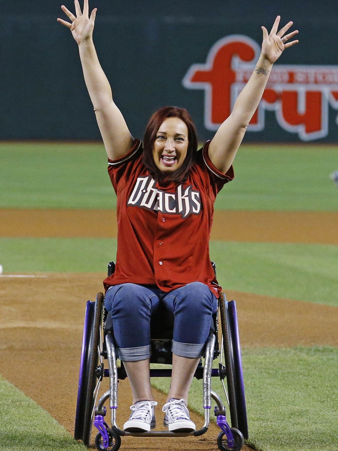 Amy Van Dyken Rouen S Biggest Step