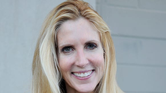 Political commentator and author Ann Coulter arrives