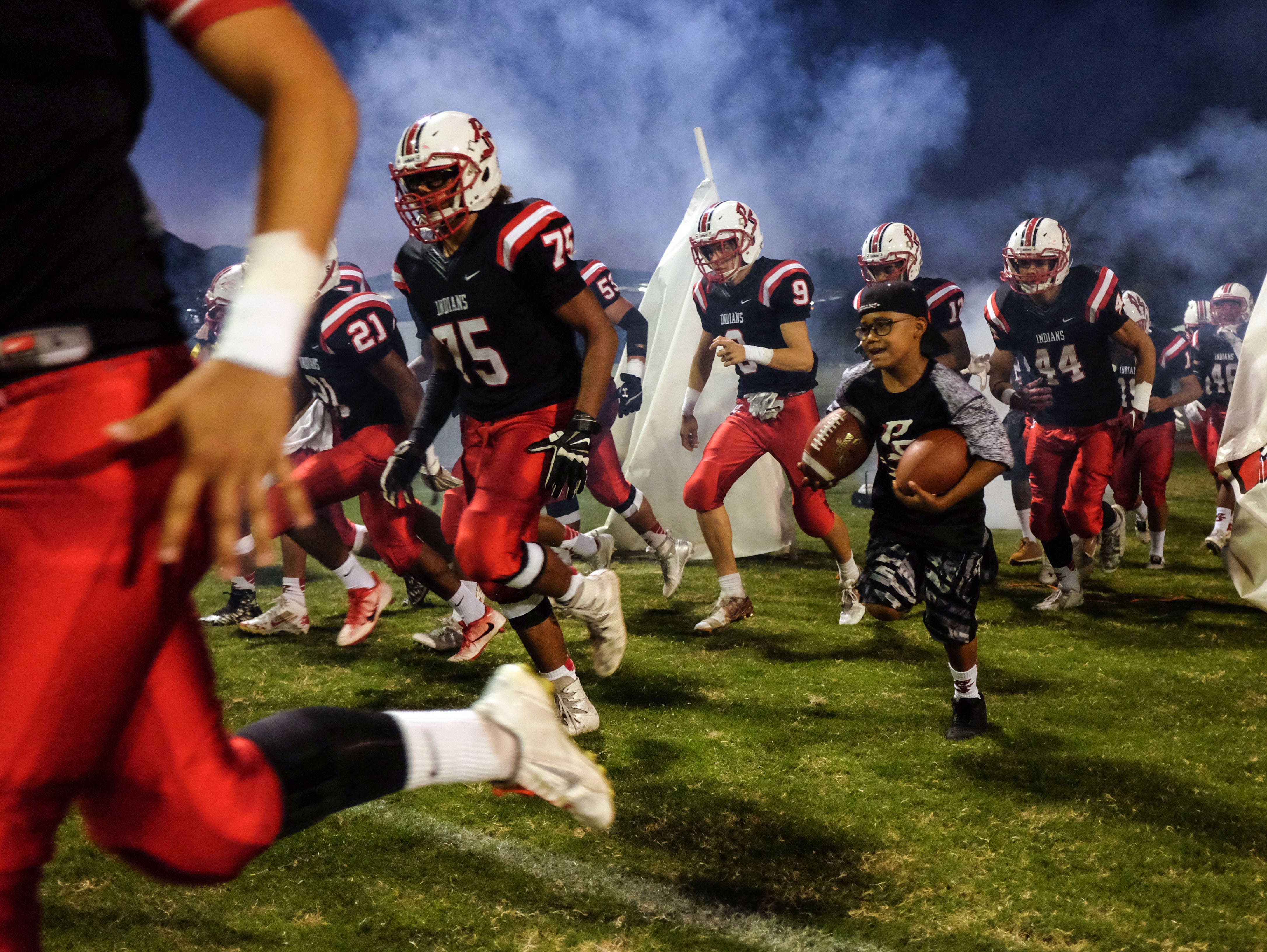 Palm Springs and La Quinta football action on Friday, September 30, 2016 in Palm Springs.