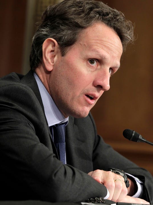 AP GEITHNER ECONOMY A F USA DC