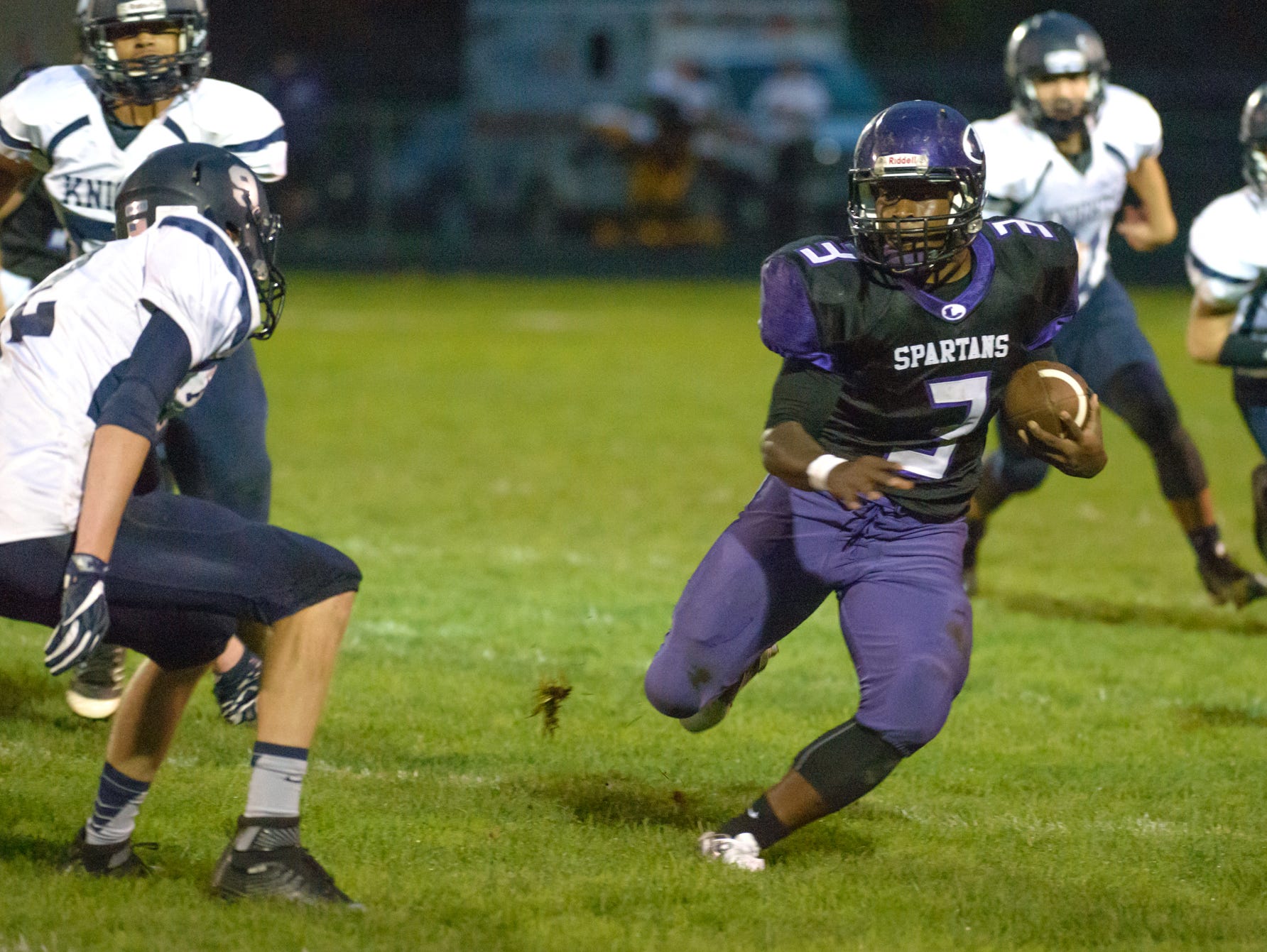 Lakeview running back Jay'Vion Settles had a near-school record of 258 yards on 16 carries earlier this season.