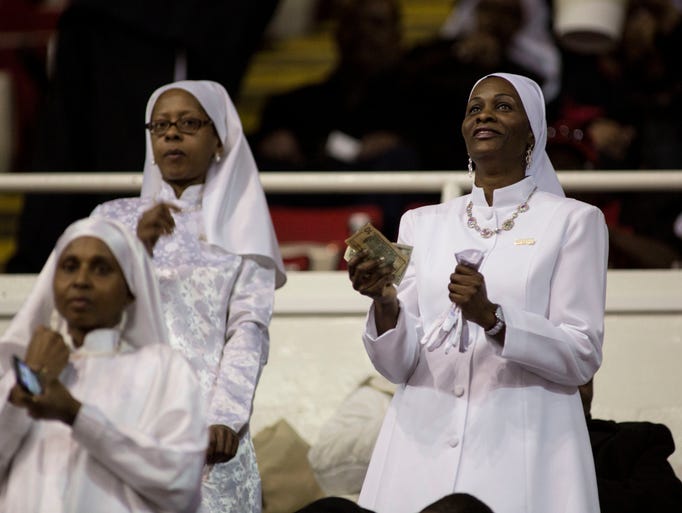 Louis Farrakhan speaks at Nation of Islam Saviours' Day Convention