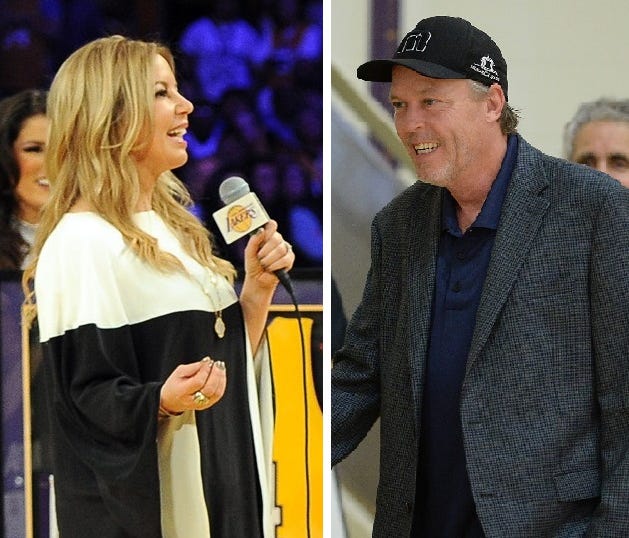 Jeanie and Jim Buss