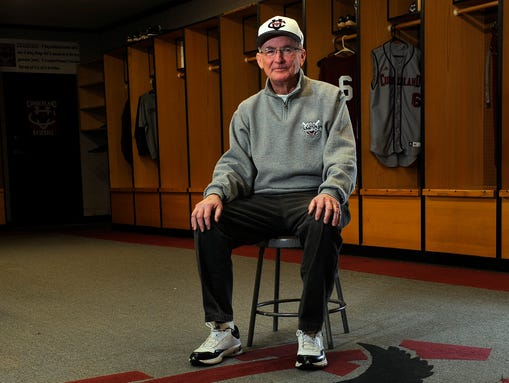 Cumberland University baseball coach Woody Hunt is