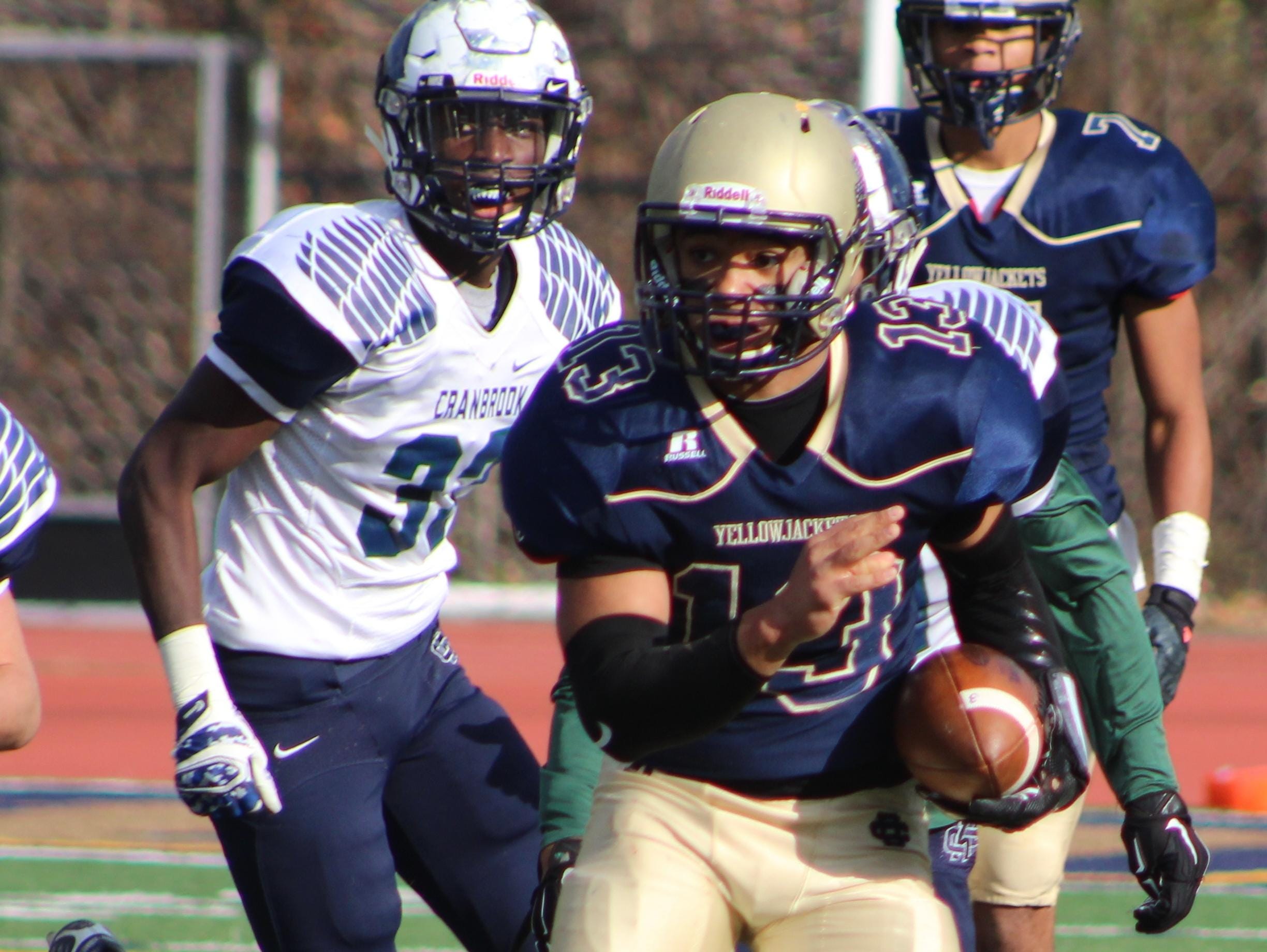 Junior Steve Mann led Country Day to an excellent 11-2 record in his first season as a starting quarterback.