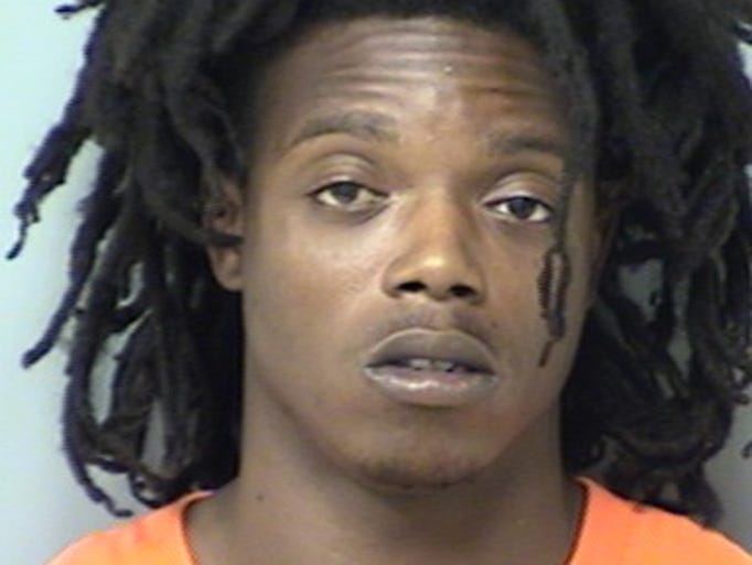 Jeffrey Isaiah Tatum, 24 - Charged with moving traffic violation, possession of weapon, cocaine possession and evidence destroying August 6.