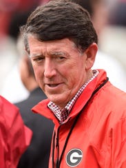 Georgia Athletic Director Greg McGarity says, "Everything