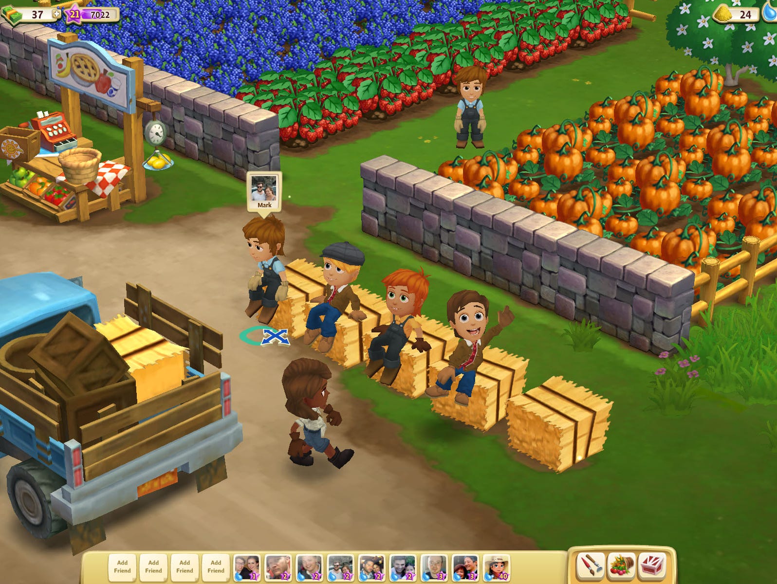 A screenshot of FarmVille 2.