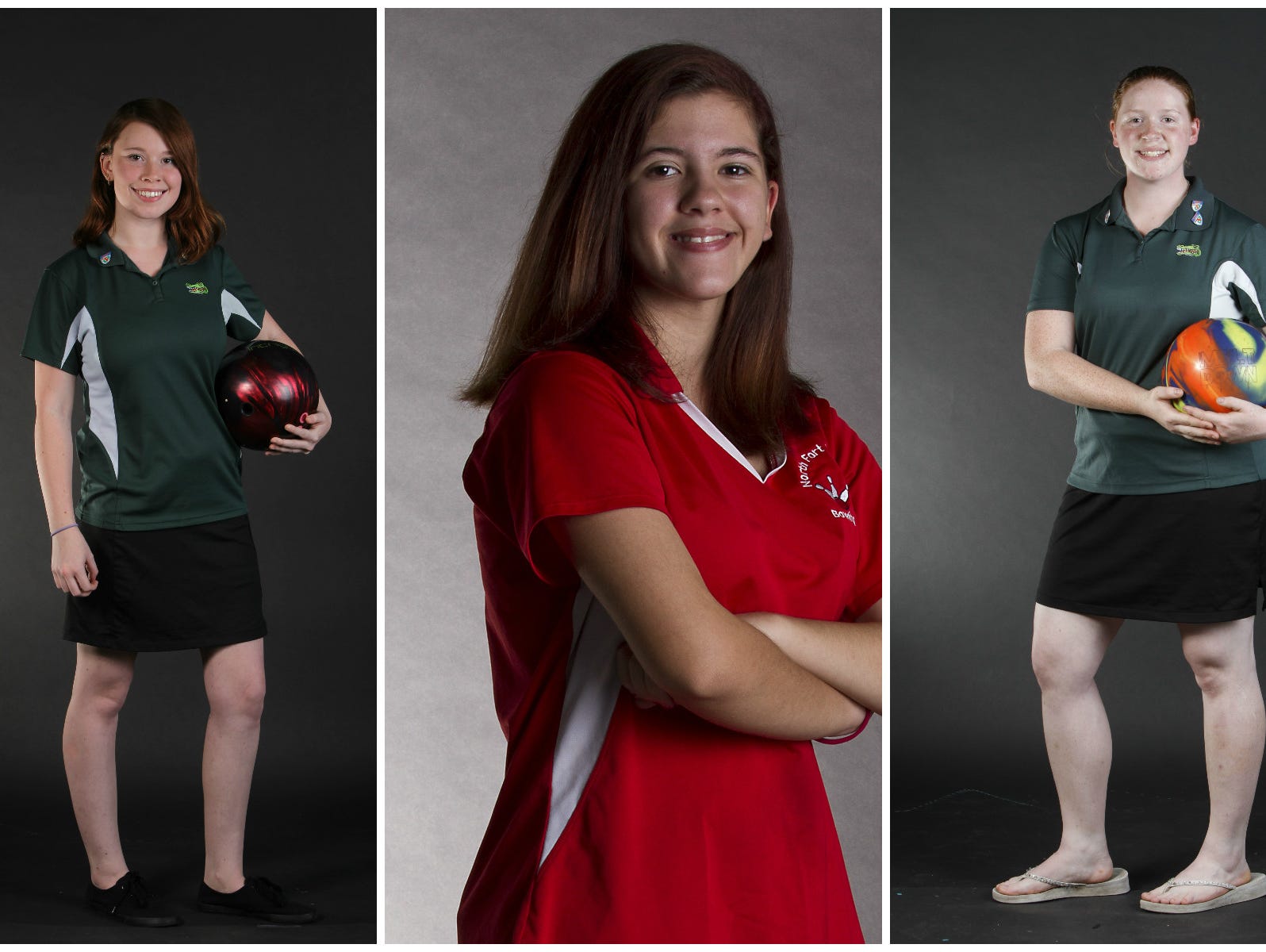 All-Area girls bowling