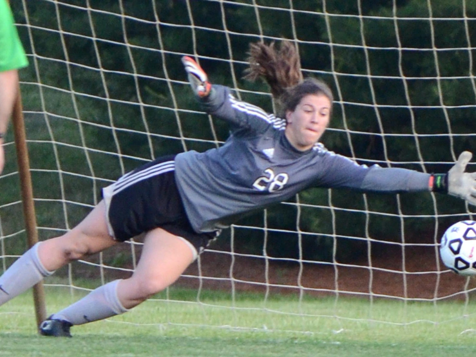 Northville senior goalkeeper Emily Maresh earned All-Area Player of the Year honors.