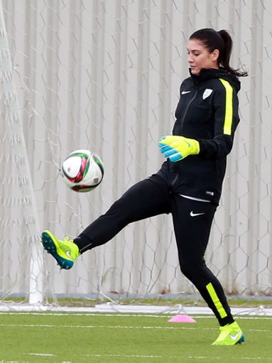 Hope Solo and Team USA open World Cup play Monday against