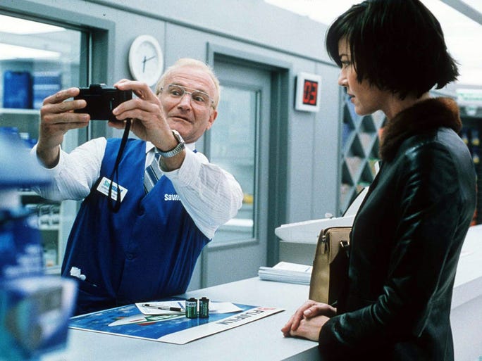 Williams and Connie Nielsen in "One Hour Photo."