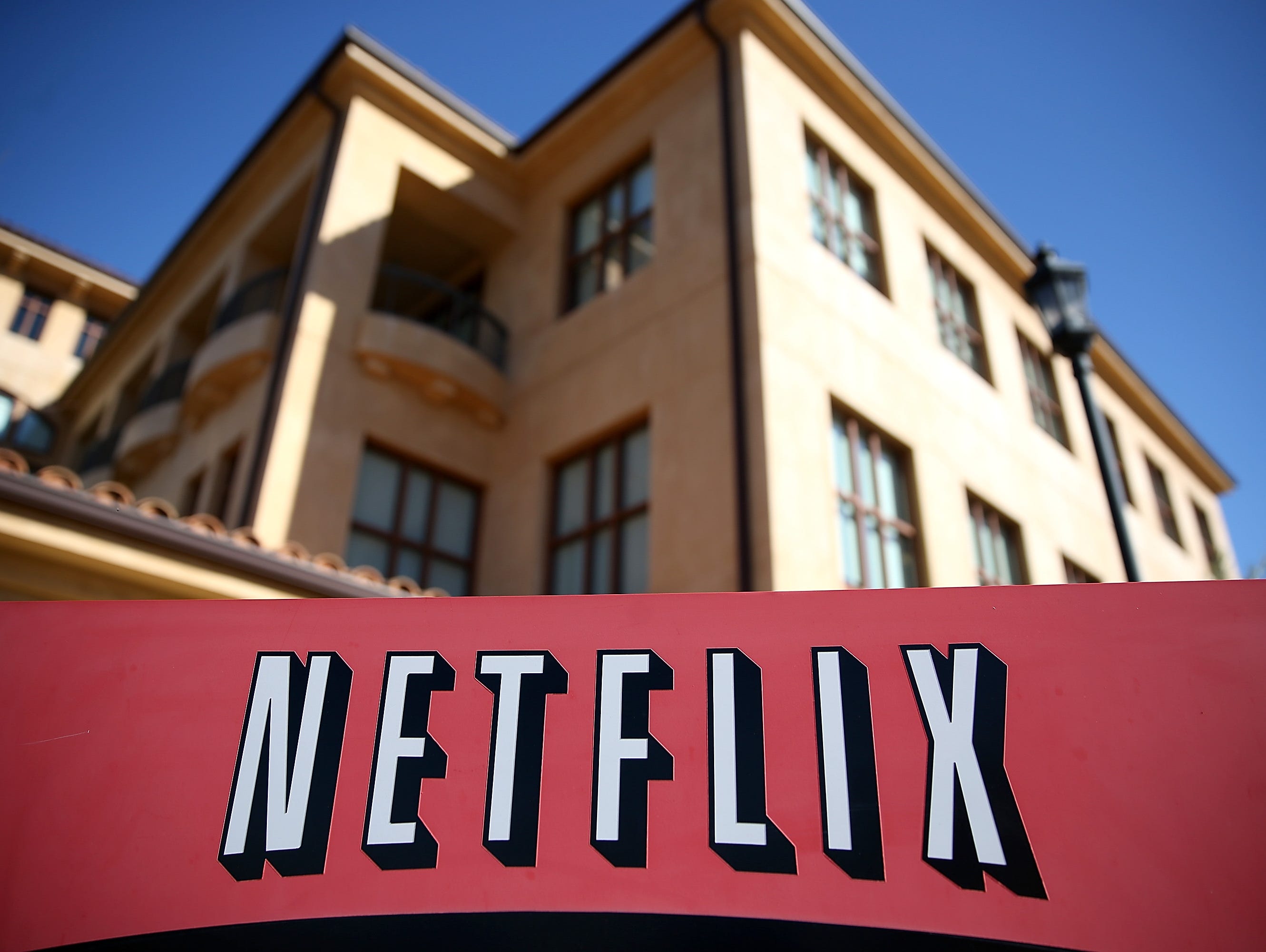 FILE - FEBRUARY 9, 2015: It was reported that Netflix would immediately begin streaming content to Cuban customers February 9, 2015. LOS GATOS, CA - JANUARY 22:  A sign is posted in front of the Netflix headquarters on January 22, 2014 in Los Gatos, 