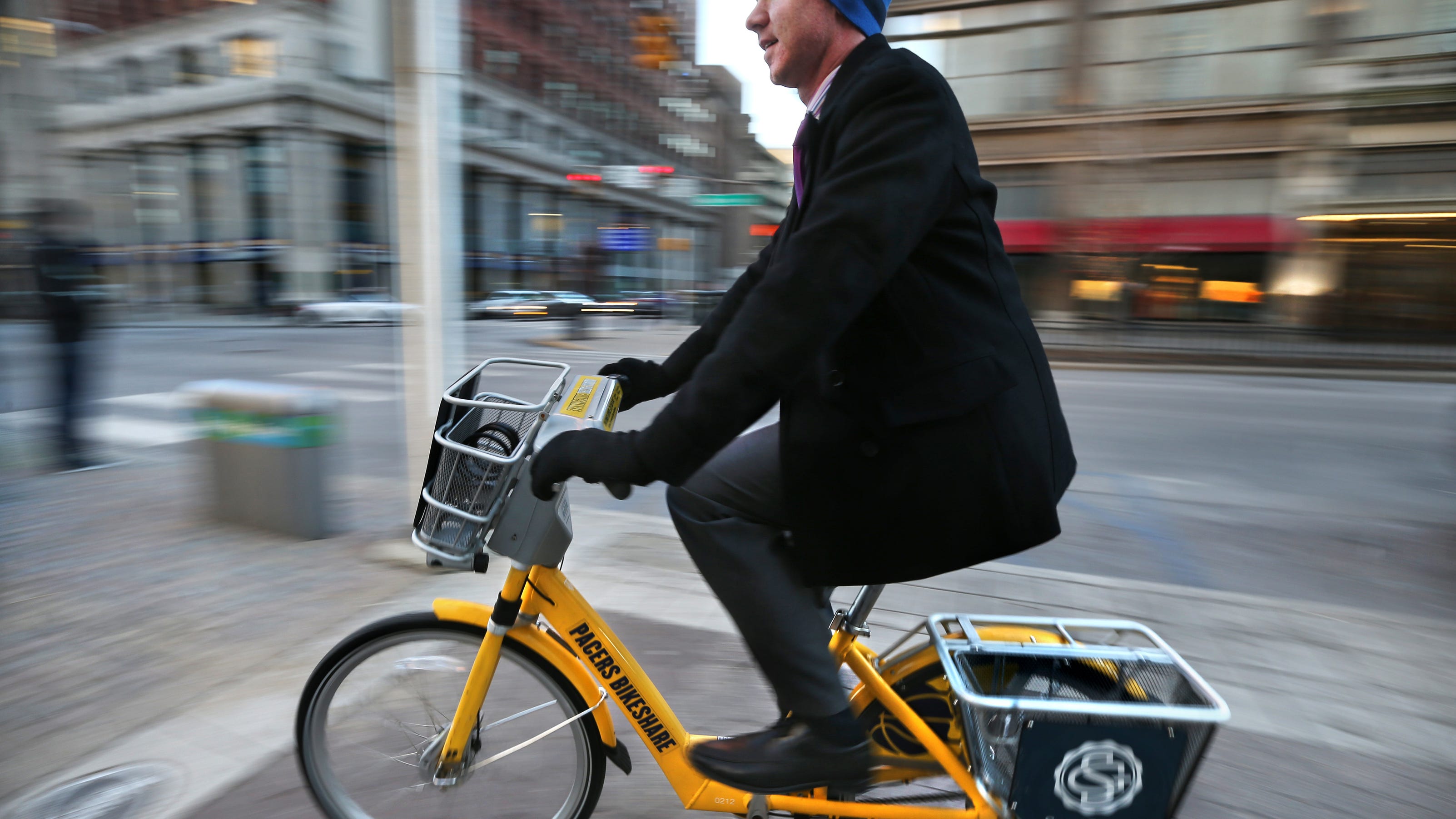 He rode 600 miles on Indy's rental bikes last year - Indianapolis Star