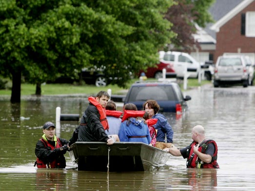 Zane Griggs and his family, along with neighbors, are