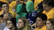 The Green Men, Vancouver Canucks fans, watch from their