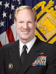 Vice Adm. Mike Miller is being kept on the active-duty