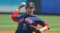 March 12: Red Sox starting pitcher Clay Buchholz throws