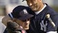 New York Yankees shortstop Derek Jeter gives guest