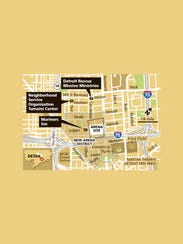 DFP Cass Corridor homeless MAP PRESTO