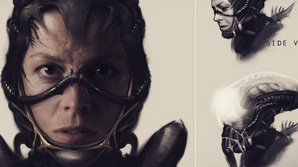 Neill Blomkamp's 'Alien' concept art will make you pray for more