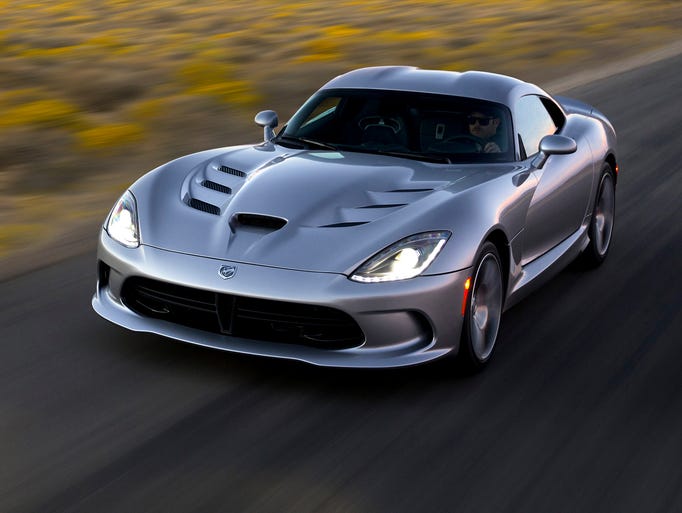 The 2015 Dodge Viper SRT at Willow Springs Raceway,