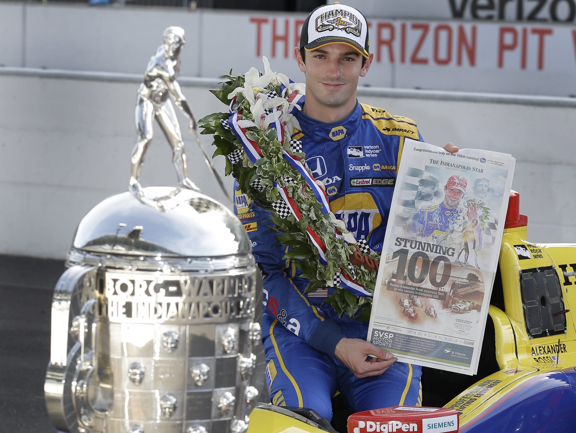How much did Alexander Rossi win with Indy 500 victory? USA TODAY Sports
