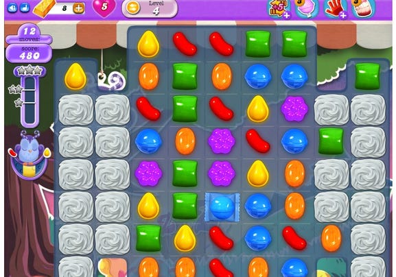 candy crush saga ticker symbol