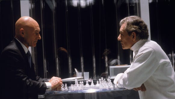 We'd watch them play chess all day.