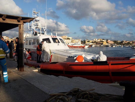 EPA ITALY MIGRANTS POL MIGRATION ITA