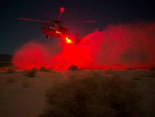 An HH-60H assigned to Helicopter Sea Combat Squadron