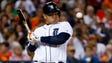 June 3: Tigers first baseman Miguel Cabrera tries to