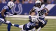Chargers running back Melvin Gordon (28) runs with