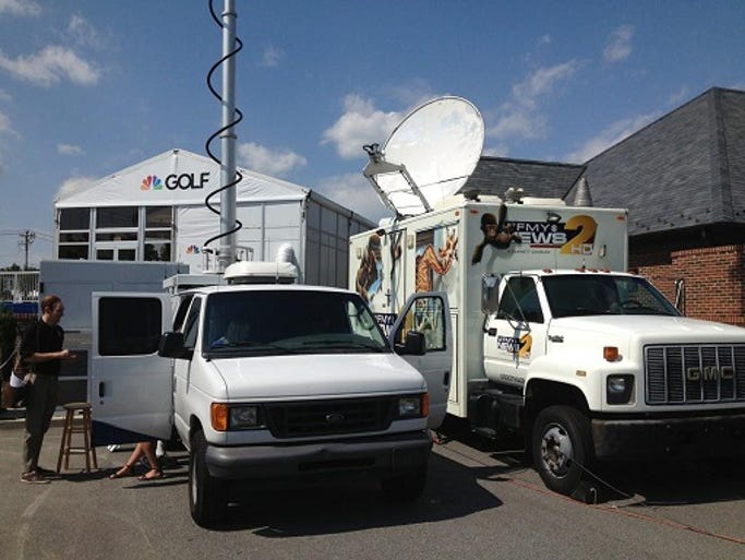 WFMY trucks ready to go