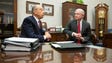 Sessions attends a meeting with Senate Judiciary Chairman