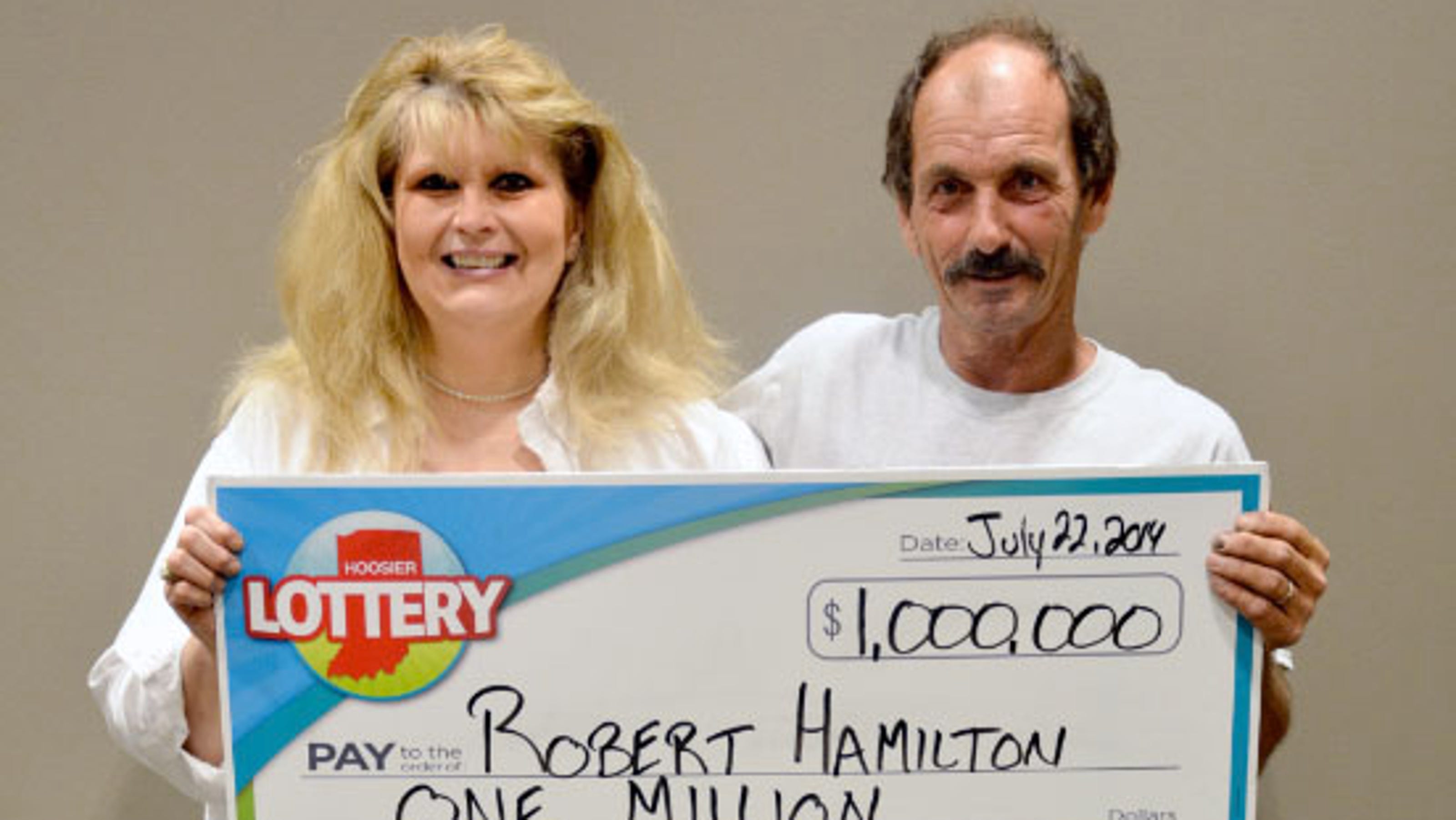 Indy man wins $1M lottery prize for 2nd time