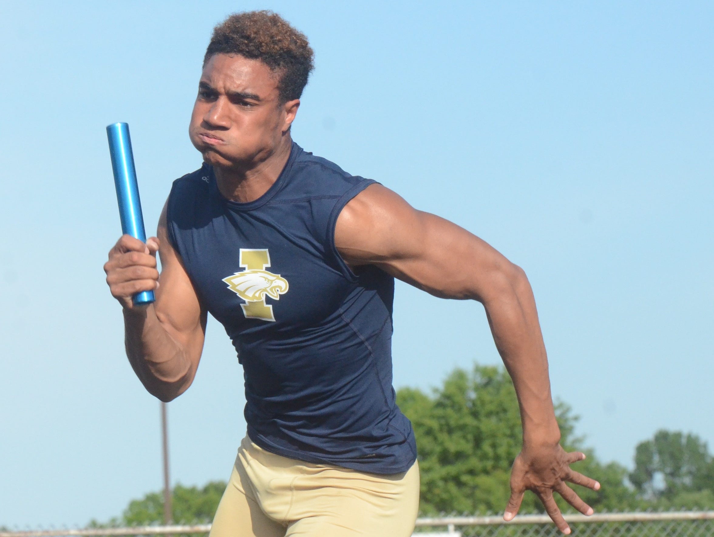 Independence senior Nate Johnson will compete in four events at this week's TSSAA Track State Championships