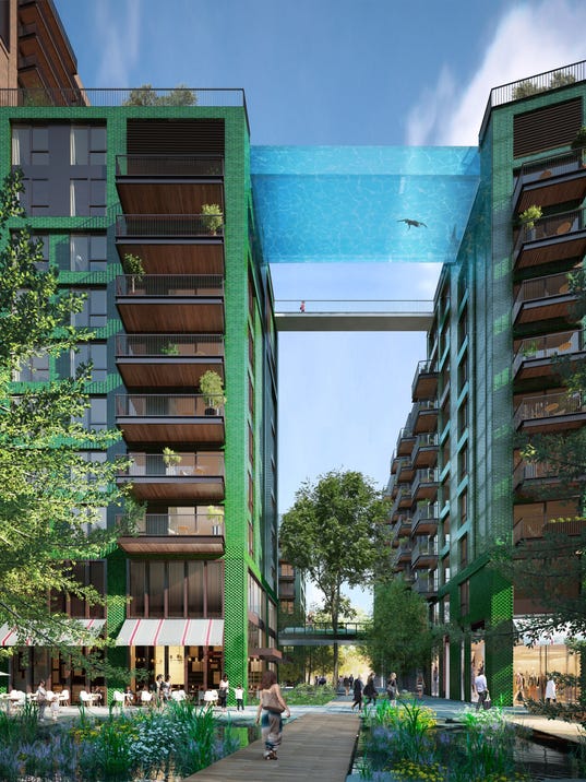 Glass Sky Pool Coming To London