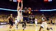 Cleveland Cavaliers guard Kyrie Irving (2) shoots the