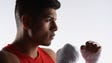 Boxer Carlos Balderas poses for a portrait during the