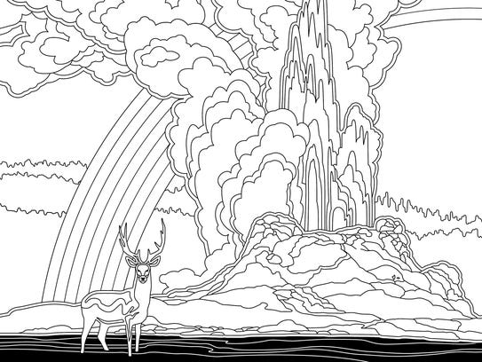 yellowstone coloring pages - photo #12