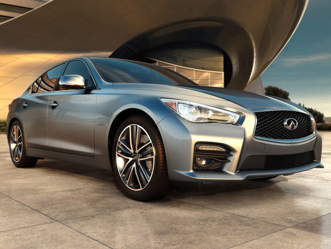 Inifiniti's redesigned 2014 Q50 sedan went on sale in the U.S. since July at a slightly lower price than the outgoing model. It is the new version of the current G37 and is the first Infiniti renamed in the move to all Q (car) and QX (crossover) names.